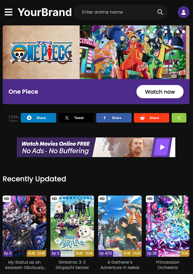 Anime Community Platform